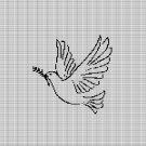 PEACE SYMBOL CROCHET AFGHAN PATTERN GRAPH
