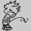 PEEING LITTLE BOY CROCHET AFGHAN PATTERN GRAPH