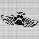 PET ANGEL CROCHET AFGHAN PATTERN GRAPH