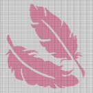 PINK FEATHERS 2 CROCHET AFGHAN PATTERN GRAPH