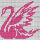 PINK SWAN CROCHET AFGHAN PATTERN GRAPH
