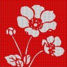 POPPIES CROCHET AFGHAN PATTERN GRAPH