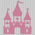 PRINCESS CASTLE CROCHET AFGHAN PATTERN GRAPH