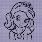 PRINCESS SOPHIA CROCHET AFGHAN PATTERN GRAPH