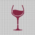 RED WINE CROCHET AFGHAN PATTERN GRAPH