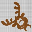 REINDEER CROCHET AFGHAN PATTERN GRAPH
