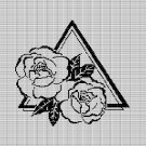 ROSES 2 CROCHET AFGHAN PATTERN GRAPH