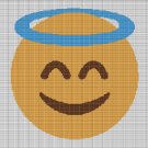 SAINT EMOJI CROCHET AFGHAN PATTERN GRAPH
