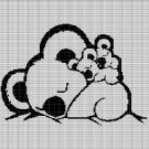 SLEEPING KOALA FAMILY CROCHET AFGHAN PATTERN GRAPH SLEEPING KOALA FAMILY CROCHET AFGHAN PATTERN GRAPH
