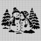 SNOW LOVE CROCHET AFGHAN PATTERN GRAPH
