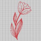 TULIP CROCHET AFGHAN PATTERN GRAPH