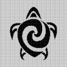 TURTLE 4 CROCHET AFGHAN PATTERN GRAPH