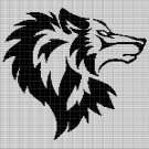WOLF HEAD 4 CROCHET AFGHAN PATTERN GRAPH