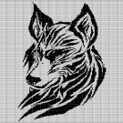 WOLF HEAD 6 CROCHET AFGHAN PATTERN GRAPH