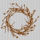 WREATH CROCHET AFGHAN PATTERN GRAPH