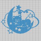 GOOD NIGHT CROCHET AFGHAN PATTERN GRAPH