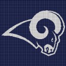 LOS ANGELES RAMS CROCHET AFGHAN PATTERN GRAPH