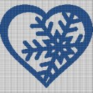 SNOWFLAKES HEART CROCHET AFGHAN PATTERN GRAPH SNOWFLAKES HEART CROCHET AFGHAN PATTERN GRAPH