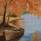 Autumn at the rivers 2 cross stitch pattern in pdf DMC