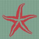 SEASTAR 2 CROCHET AFGHAN PATTERN GRAPH