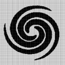 SPIRAL CROCHET AFGHAN PATTERN GRAPH