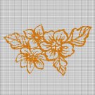YELLOW FLOWER 3 CROCHET AFGHAN PATTERN GRAPH
