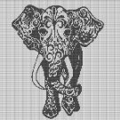 ART ELEPHANT 3 CROCHET AFGHAN PATTERN GRAPH