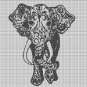 ART ELEPHANT 3 CROCHET AFGHAN PATTERN GRAPH