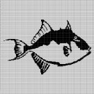 FISH 7 CROCHET AFGHAN PATTERN GRAPH