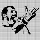 FREDDIE MERCURY 2 CROCHET AFGHAN PATTERN GRAPH