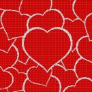 HEARTS 11 CROCHET AFGHAN PATTERN GRAPH