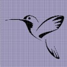 HUMMINGBIRD 4 CROCHET AFGHAN PATTERN GRAPH