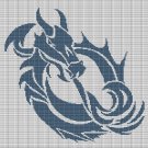 ICE DRAGON 2 CROCHET AFGHAN PATTERN GRAPH