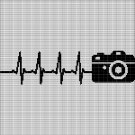 CAMERA HEARTBEAT CROCHET AFGHAN PATTERN GRAPH