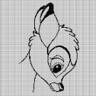BAMBI HEAD CROCHET AFGHAN PATTERN GRAPH