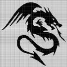 BLACK DRAGON 2 CROCHET AFGHAN PATTERN GRAPH