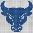 BUFFALO BULLS LOGO CROCHET AFGHAN PATTERN GRAPH
