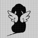 DOG ANGEL CROCHET AFGHAN PATTERN GRAPH