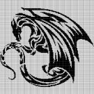 DRAGON 6 CROCHET AFGHAN PATTERN GRAPH