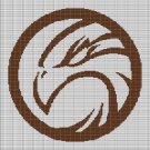 EAGLE SYMBOL CROCHET AFGHAN PATTERN GRAPH