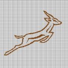 GAZELLE CROCHET AFGHAN PATTERN GRAPH