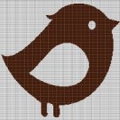 BIRDY 2 CROCHET AFGHAN PATTERN GRAPH