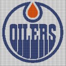 EDMONTONS OILERS LOGO CROCHET AFGHAN PATTERN GRAPH