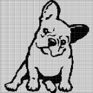 FRENCH BULLDOG CROCHET AFGHAN PATTERN GRAPH