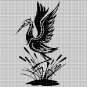 HERON CROCHET AFGHAN PATTERN GRAPH