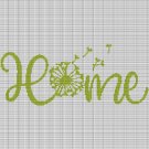 HOME WITH DANDELION CROCHET AFGHAN PATTERN GRAPH