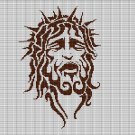 JESUS FACE 5 CROCHET AFGHAN PATTERN GRAPH