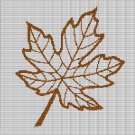LEAF 6 CROCHET AFGHAN PATTERN GRAPH