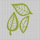 LEAVES 8 CROCHET AFGHAN PATTERN GRAPH