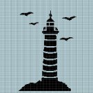 LIGHTHOUSE CROCHET AFGHAN PATTERN GRAPH